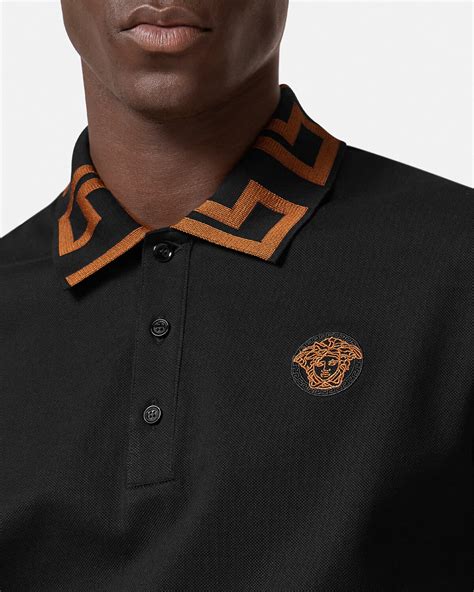 Versace Men's Medusa Polo Shirt 